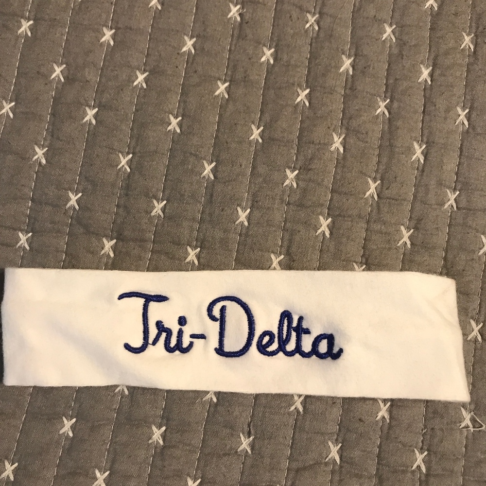 Tri-Delta cloth headband